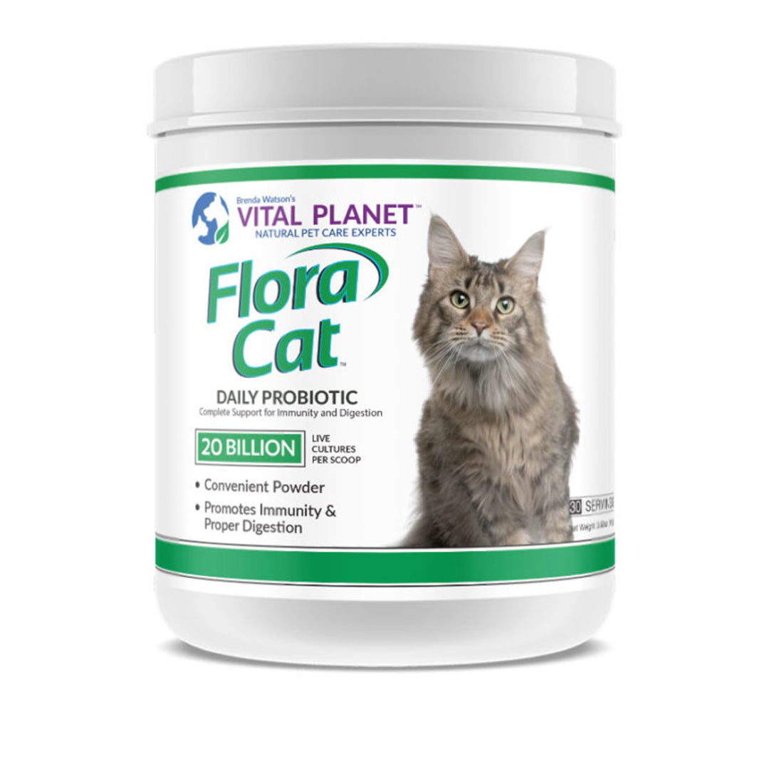 Vital Planet: Flora Cat 20 Billion Probiotic Powder