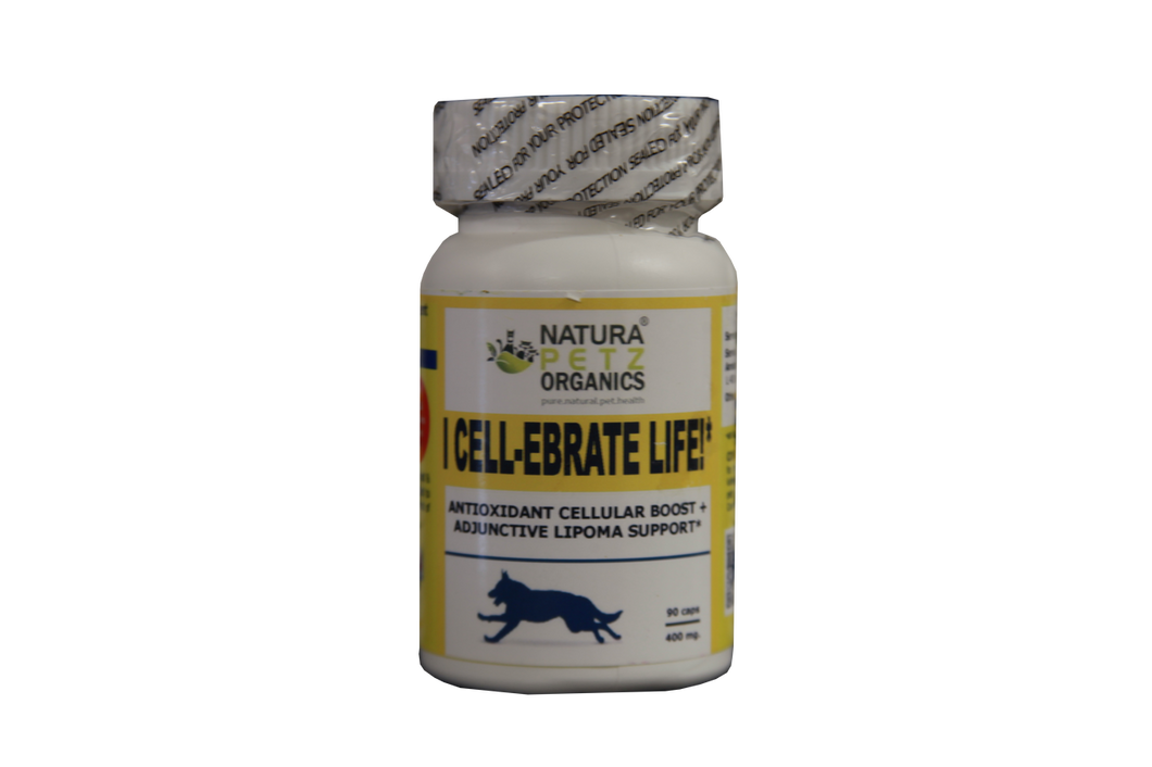 Natura Petz: I Cell-Ebrate Life Antioxidant Cellular Boost, Adjunctive Tumor Support for Adult Pets